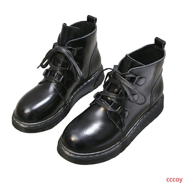 

дешевые 2019 зимой мартин сапоги для женщин черных белых коричневых моды кожаных ботинок лодыжки пинетка кроссовок размера 36-40