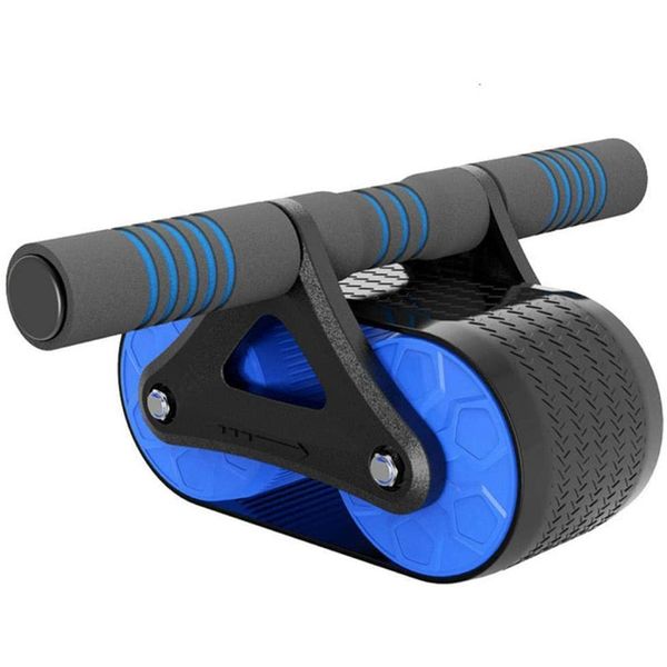 

home fitness automatic rebound abdominal wheel muscle exercise equipment abdominal power wheel ab roller trainer