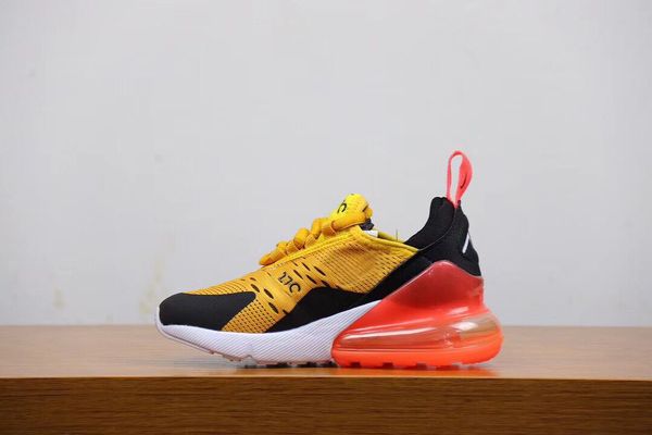 

wholesale designer kids shoes casual shoes for boys and girls triple white university volt habanero 27c flair 270s opening season sneakers, Black;red