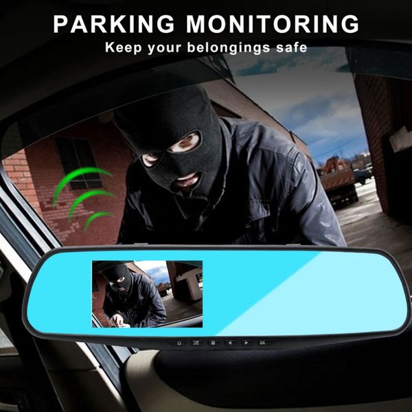 

3.9 inch full hd 1080p car dvr camera auto rearview mirror digital video recorder car styling