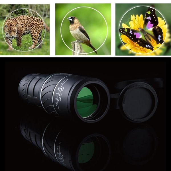 

panda day vision 40x60 hd optical monocular hunting camping hiking teles portable monoculars telescope high powered waterproof