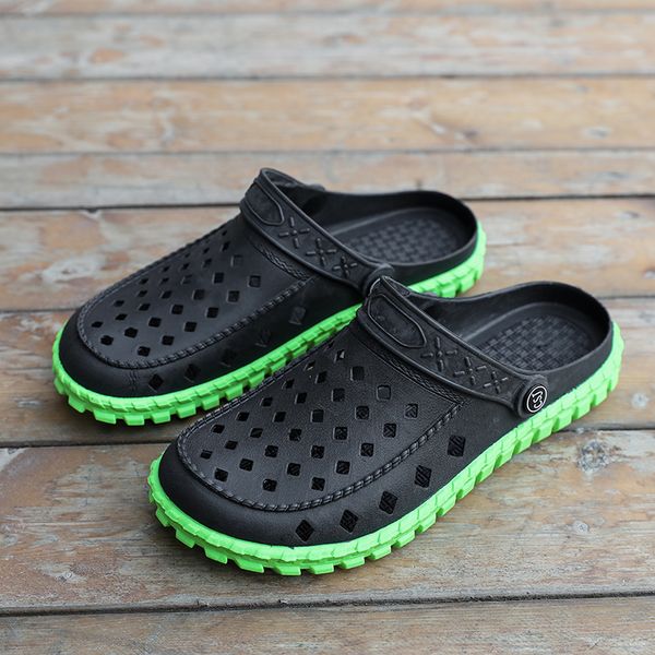 

original garden flip flops band quick drying water shoes men jelly sport summer beach massage eva slipper outdoor sandals shoes