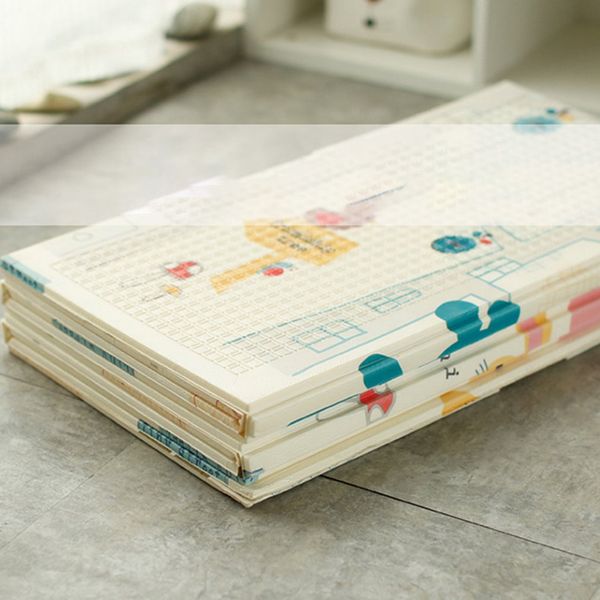 

portable foldable baby climbing play mat xpe puzzle children's mat thickened baby room crawling pad game blanket baby carpet