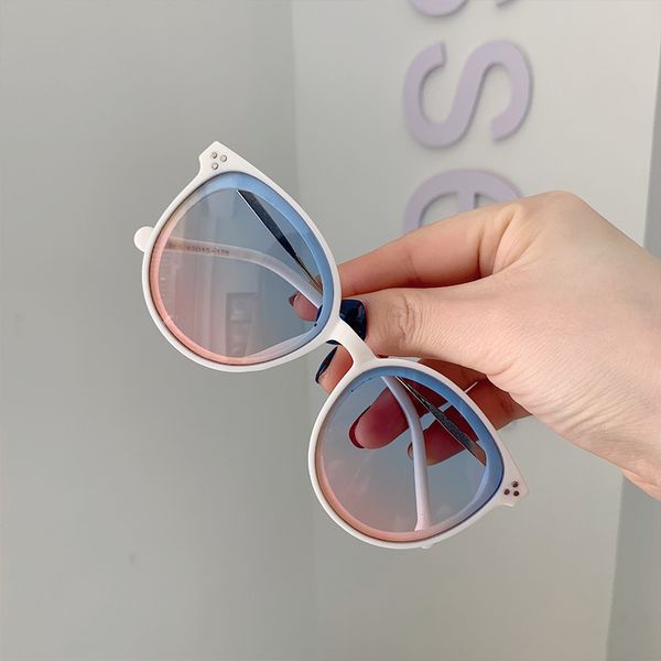 

3-8 лет заклепки добрее zonnebril 2019 boysgirls cute party stage вс очки модель показать прохладный пляж путешествия очки n794, Blue