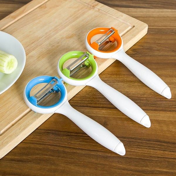 

useful new 2in1 two-blade rotary peeler for fruit vegetable potato rotatable peeler slicer potato creative paring knife fruit vegetabl