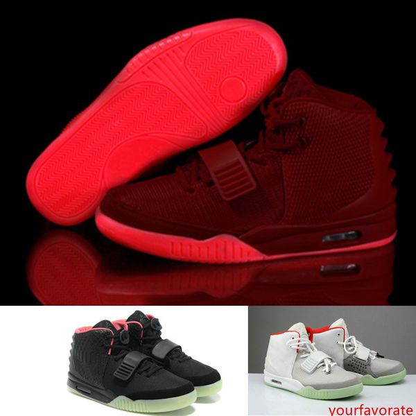 

men red october 2 basketball shoes pure platinum men s solar red glow the dark outdoor designer sneakers shoes with dust bag shoe box