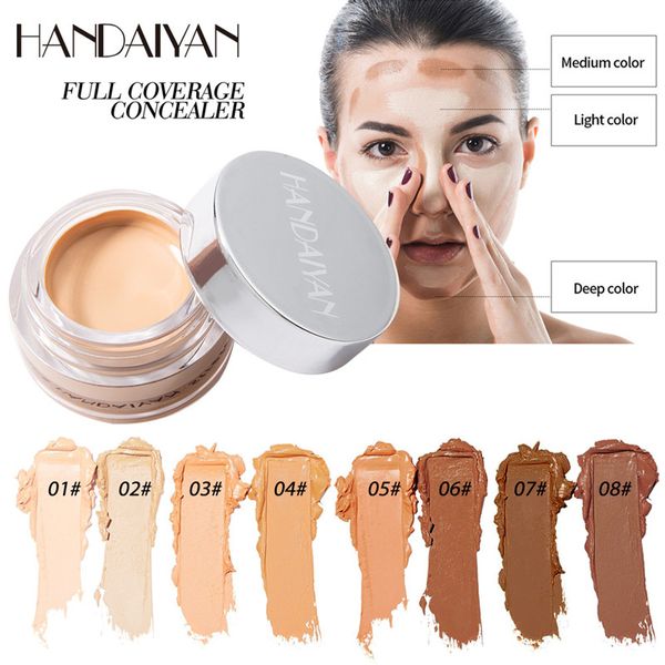 HANDAIYAN Face Beauty ombretto correttore liquido conveniente crema per gli occhi Pro New Makeup Brushes Foundation