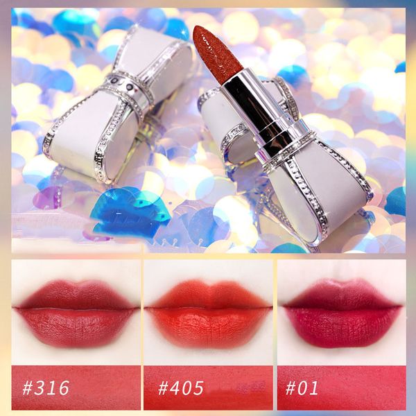 

diamond bow lip gloss velvet lipstick mist face matte smooth moisturizing delicate and lasting color