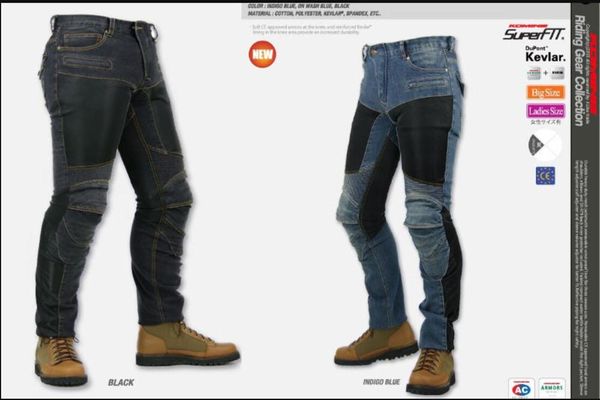 

wholesale for komine pk-719 motocross mesh jeans motocross mountain bike riding jeans racing pants with hips and kneepads, Black;blue