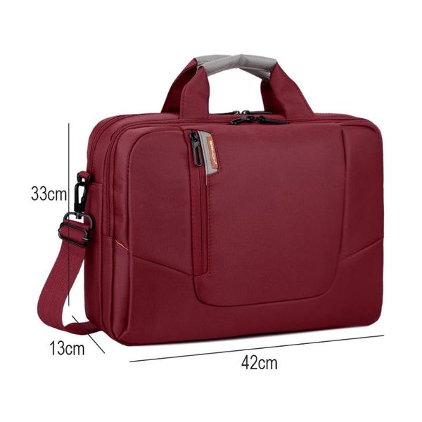 

15.6 inch new soft nylon shockproof lapcomputer case sleeve shoulder messenger bag briefcase with detachable shoulder strap