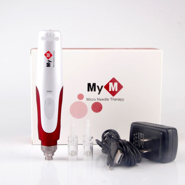 DR007P электрический Derma Pen MYM Auto Electric Skin Therapy Иглы одноразовые картриджи по умолчанию 2 шт 12pins иглы картриджи