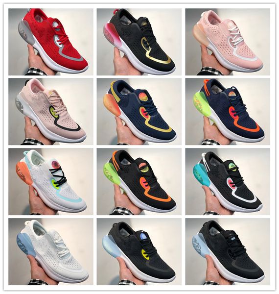 

2020 new joyride run fk nano particle cushioning running shoes for mens women black white platinum racer red designers sports sneakers 36-45
