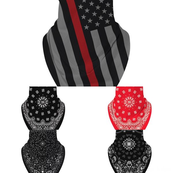 

advxk бесшовное лицо маска для лица бандана волшебный шарф детская балаклава спортивные головные уборы шарф детские маски с защитным фильтро, Black