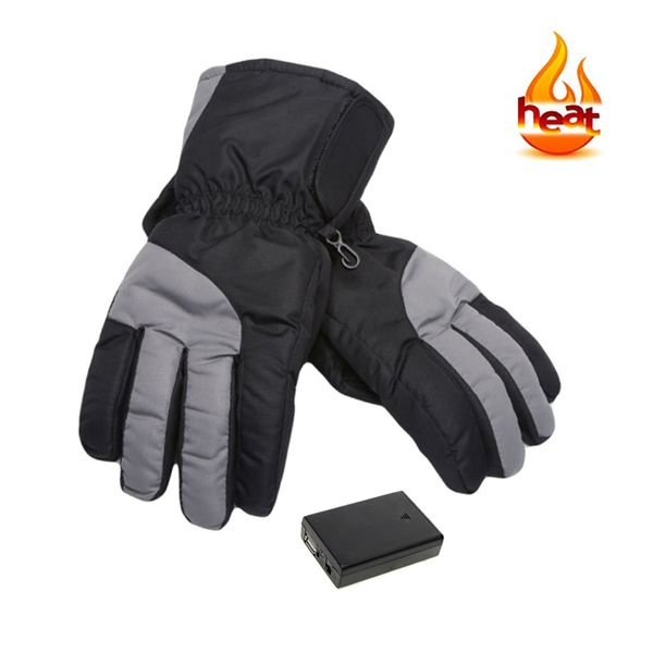 

recommend usb hand warmer heated gloves full finger electric thermal gloves heating battery ski thick heating