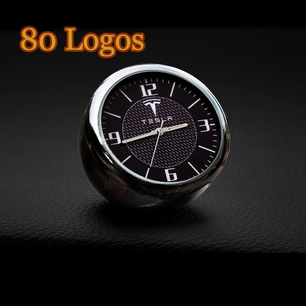 

auto accessories car electronics car clock car-styling air outlet decoration luminous quartz clocks ornament watch with logo