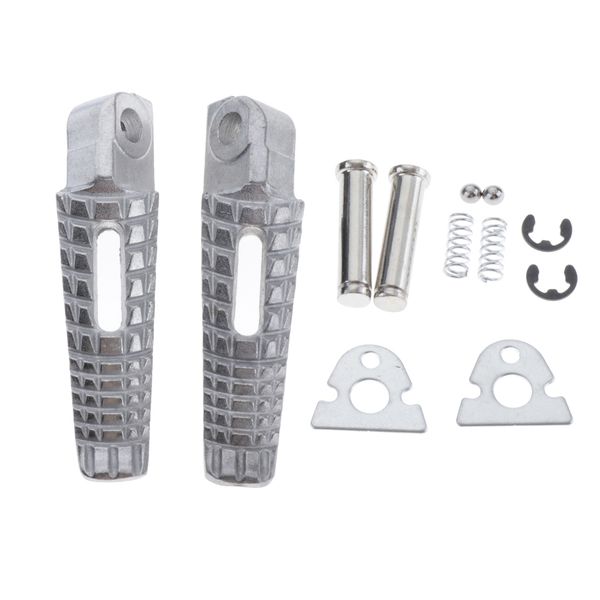 

1 пара мотоцикл задний подножки для ног колышки для suzuki gsxr600 gsxr750 06-14 gsxr1000 05-14 b-king 08-13 - серебро