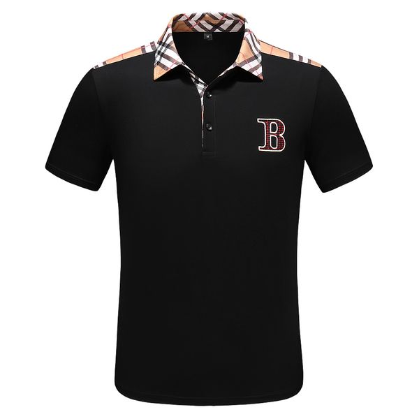 

2019 italy de igner men polo hirt nake bee tiger embroidery men polo t hirt fa hion cla ic ca ual polo hirt