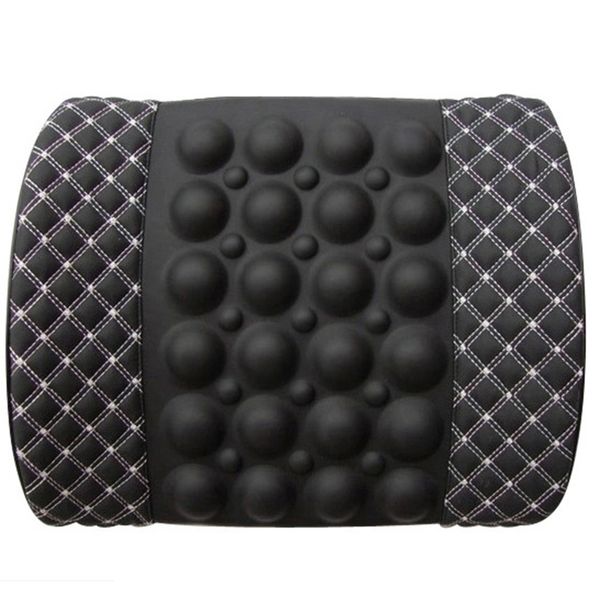 

fashion car electric massage cushion lumbar massage car seat back cushion waist support for suv