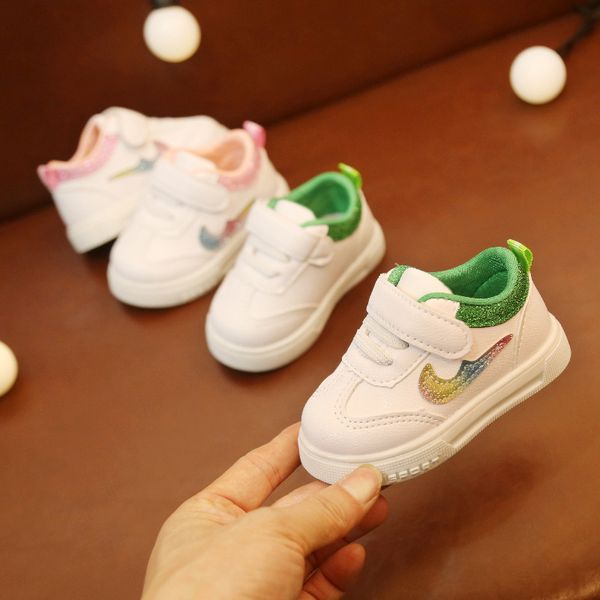 

2019 fashion baby toddler shoes non-slip soft newborn sports shoes warm cotton boys and girls first walk sneakers