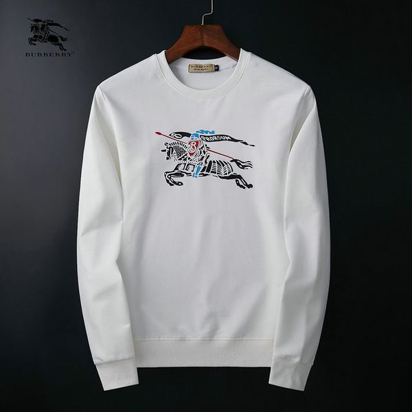 

20ss luxury mens designer hoodie burberri trend fashion pullover brand logo high end fine color printing casual wild cotton womens sweater, White;black