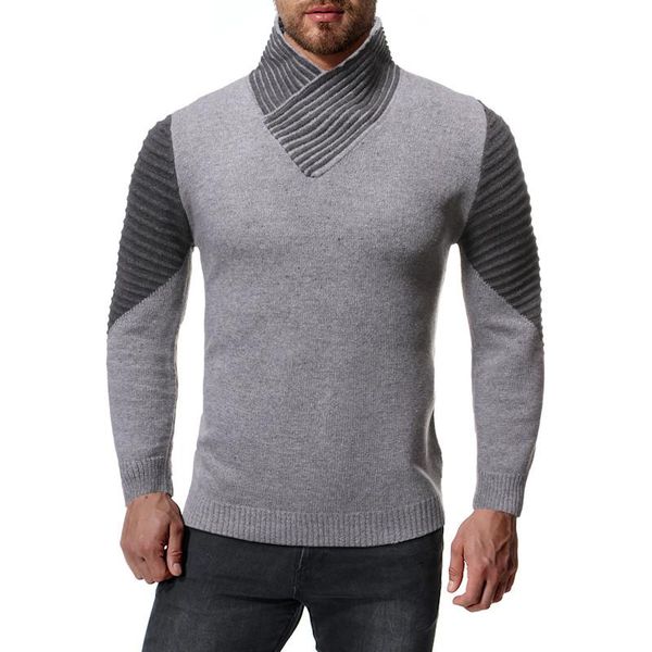 

весна осень mens конструктора свитер способ щитовой с длинным рукавом повседневной тонкой мужской одежды, White;black