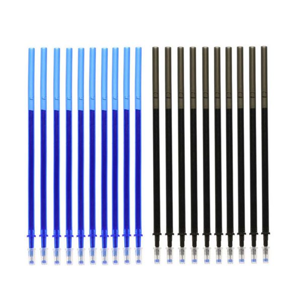 

gel pens can wipe and the refill entire needle 0.5mm black / blue handwriting disappearing pen school office stationery