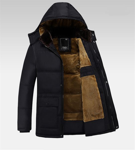 

2018 fashion men winter fleece jackets hooded coats thicken warm wool liner men jacket coats windproof male parkas asian 5xl, Black;brown