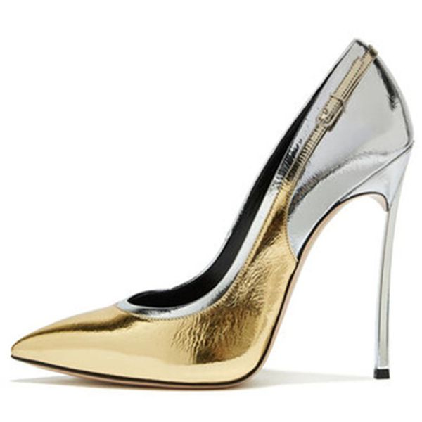 

new pointed toe women pumps super high heels spring summer synthetic leather slip on party prom shoes woman, Black