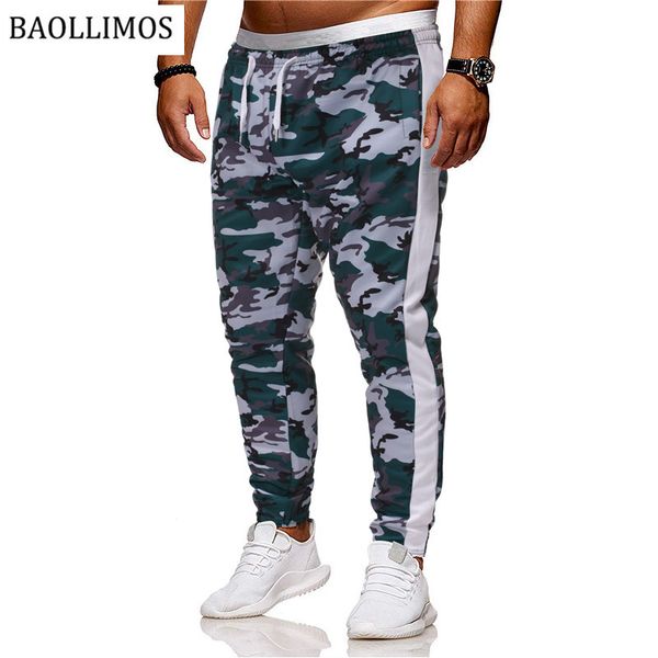 

2019 new jogger camouflage pants men fitness bodybuilding gyms pants runners clothing sweatpants, Black