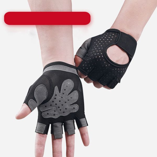 

professional weight lifting gloves women men gym fitness gloves crossfit workout bodybuilding half finger hand protector