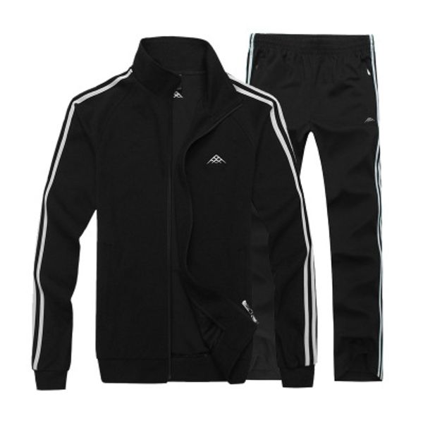 

mens конструктора tide brand повседневный костюм mens молодежь trend thin sportswear плюс удобрение для увеличения спортивной одежды мужчины, Gray