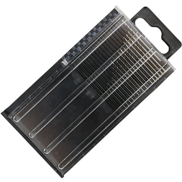 

20pcs/set mini micro hss twist drill bit kit 0.3mm-1.6mm model craft with case