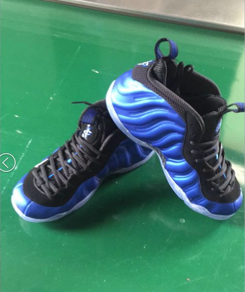 

2019 new foam one xx neon royal blue/black men basketball shoes penny hardaway one royal blue dark neon black mens sports shoes