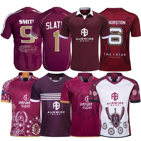

thailand quality queensland 2019/20 qld maroons malou rugby jersey 2019/2020 qld maroons state of origin rugby jersey, Black;gray