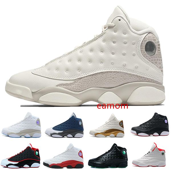 

горячая новинка 13 13s мужская баскетбольная обувь hyper royal flints bred brown he got game кроссовки женские спортивные кроссовки кроссовк, Black