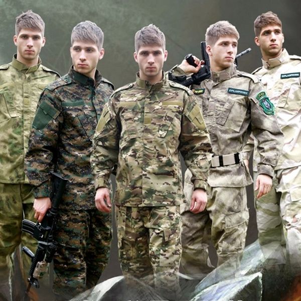 Uniformes multicams acu paintball uniforme tático camisa + calças uniforme do exército de combate