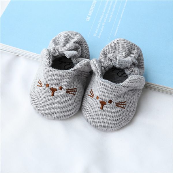 

детские kawaii обувь мальчики девочки хлопок non-slip sole первые ходунки дети прекрасные смазливая мультфильм обувь новорожденных малышей о