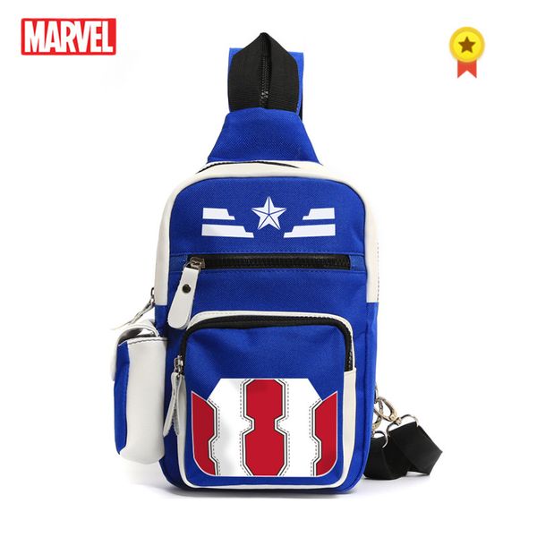 

marvel для мужчин плеча сумка для путешествий водонепроницаемая ткань оксфорд сумка новая anime cartoon hero маленький schoolbag