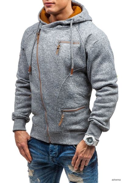 

mens designer hoodie men's lian hat personality side zipper cation flower yarn flannel sweatern9mw, Black