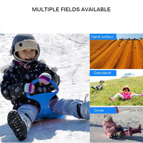 

kids snowboard ski winter outdoor sport thick plastic boards sand grass sled snow luge sand grass skiing skating snowboarding