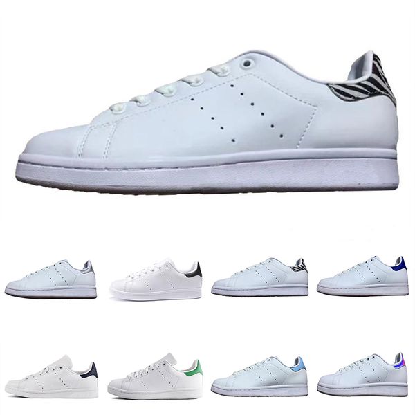 

2019 Top Quality Mens Womens Stan Smith White Black Zebra Casual Shoes Luxury Designer Sneakers Female Ladies Flats Trainers Outdoor Shoes