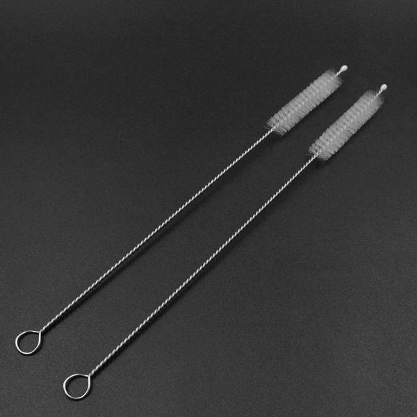 

17cm 20cm 24cm 100x pipe cleaners nylon straw cleaners cleaning brush for drinking pipe stainless steel pipe cleaner