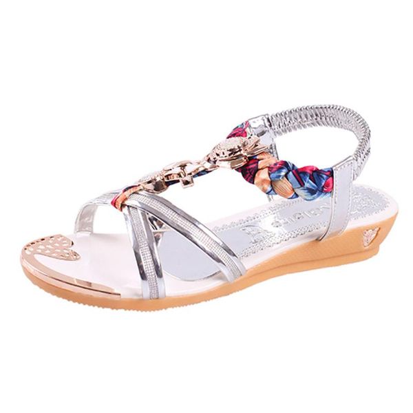 

sagace summer sandals women roman bling summer shoes for girls ladies casual beach shoes bling elegant wedges women sandals, Black