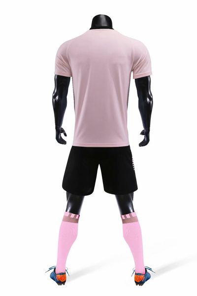 

2019 men training football sets with shorts uniforms reversible football jerseys for that home and away look kits sports b09-20, Black;red