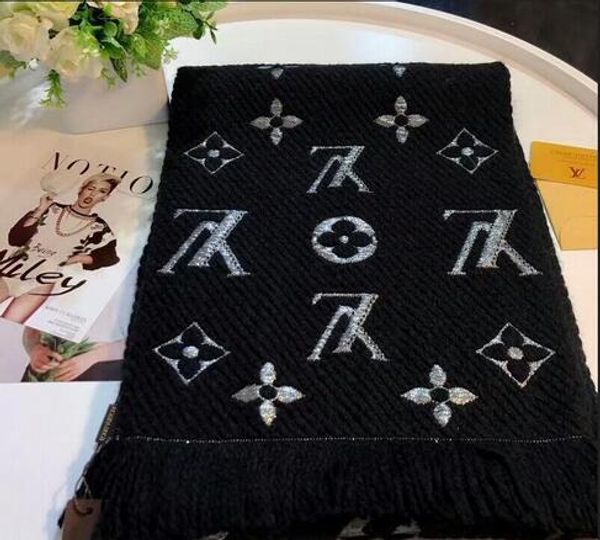 

2019 new brand carf women carf de igner fa hion carf hawl ladie ummer carve pa hmina drop hipping 180x35cm, Black;white