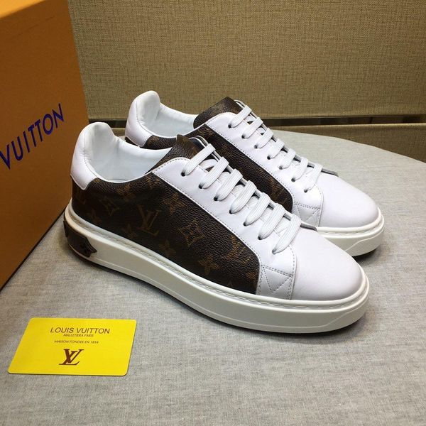 

2019 b1 fashion casual men shoes outdoor sports handsome wild luxury shoes original box packaging zapatos hombre, Black