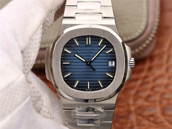 

pf 5711 montre de luxe с 324 автоматического механического движения часы водонепроницаемый стальной складной пряжки дизайнерские часы, Slivery;brown