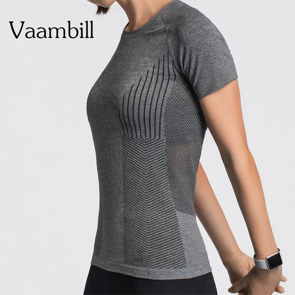 

тренировка женщина gym спорт tshirt женщины йога бесшовным женские топы спортивная одежда для фитнеса tshirt lady спортивная