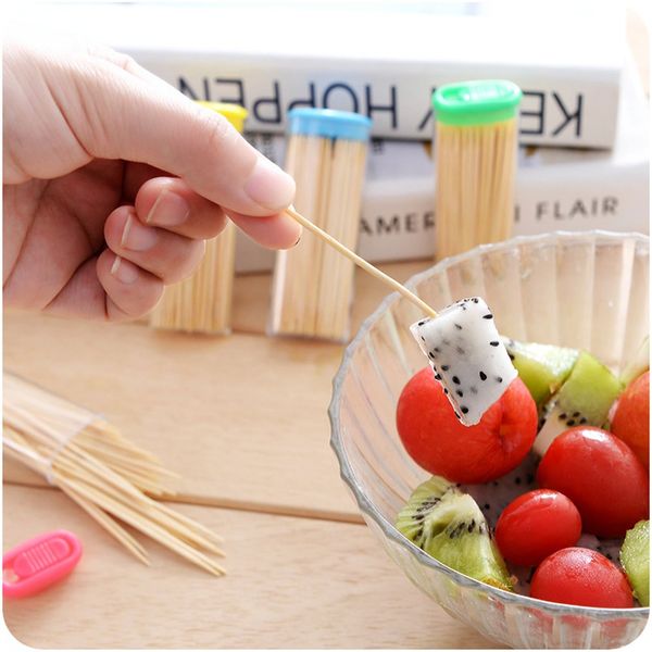

portable bamboo toothpicks oral bamboo tooth pick for teeth cleaning oral care