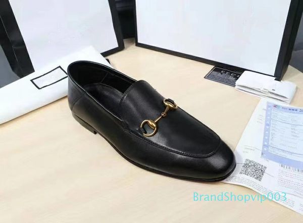 

luxury designer shoes for men light horsebit leather loafer heel folded down or up leather sole mens moccasins loafers symbolic gold-tone, Black